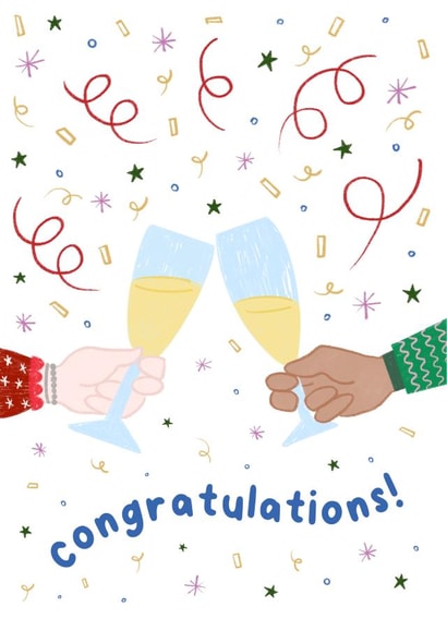 Congratulations Cheers created by Jive Prints