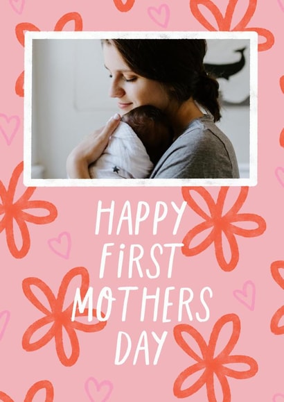 First New Mothers Day Personalised Photo Card 20120 created by KATIE S