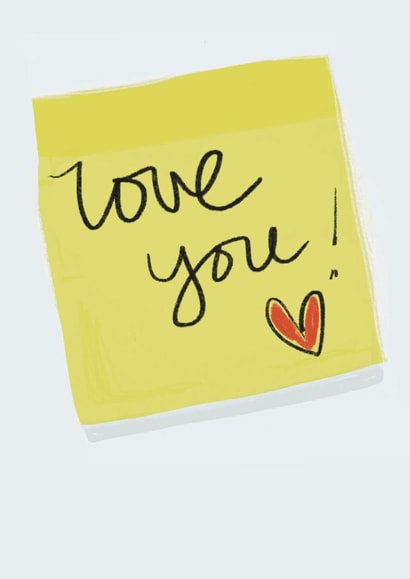 Love by Post It Note created by Constant Scribbler  