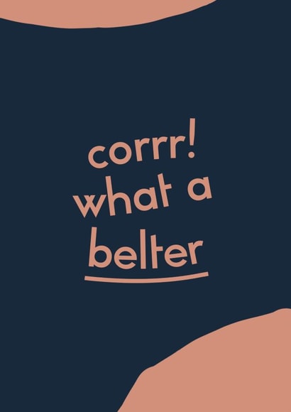 What A Belter created by A Little Moonbeam 