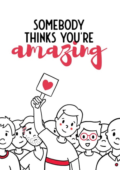 Secret Admirer Valentines Card created by Bev O'Connor || @oconnordesign