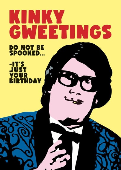 Kinky John Birthday Card created by David Lawton