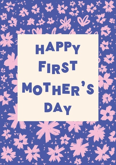 Happy First Mother's Day created by @tikkled.pink