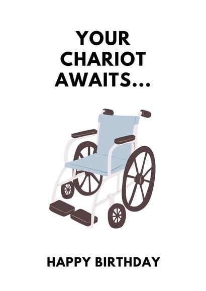 your chariot awaits created by cardsopia