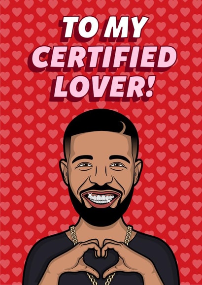 Drake Anniversary Card created by HollerPop