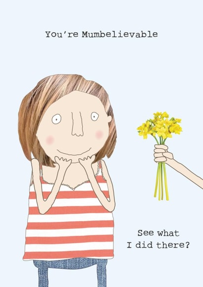 Mumbelievable Mother's Day card created by Rosie Made A Thing