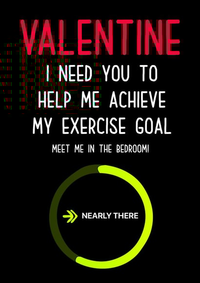 Exercise Goal created by Rosewood Design