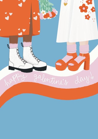 Happy Galentine's Day Card 1001 created by Ally, With Love