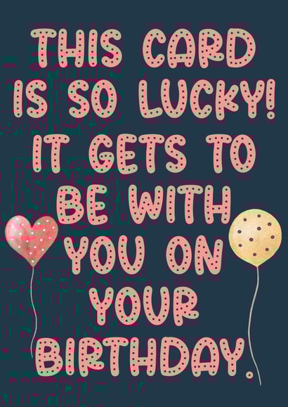 Cute Birthday Card For Friends or Family 1000 created by Exquisite Studio