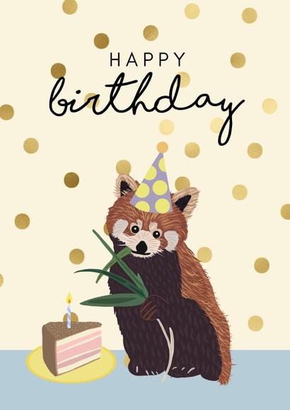 Happy Red Panda Birthday! created by Swisa Creates