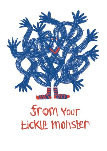 Tickle Monster created by Constant Scribbler  