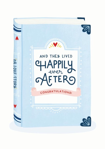 Happily Ever After Congratulations Card created by Kimberley Rose Studio
