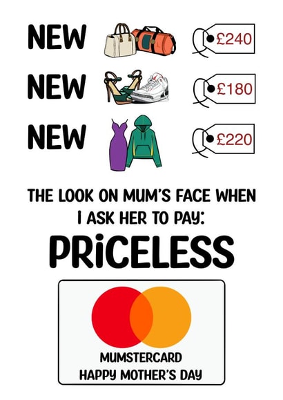 MasterCard Mother’s Day card created by Doublea