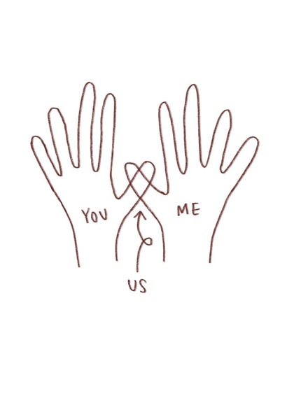 You and Me created by @eggc_arton