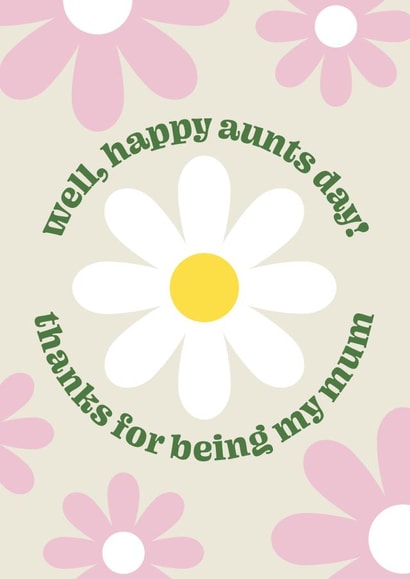 For your alternative Mum... Happy Aunts Day! created by Amy Watkinson