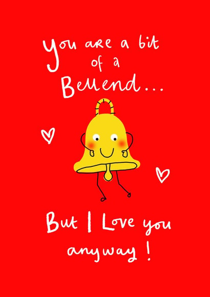 Fun Valentine Bell end created by Lindsay loves to draw
