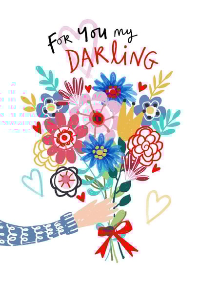 Flowers for your Valentine created by Lindsay loves to draw