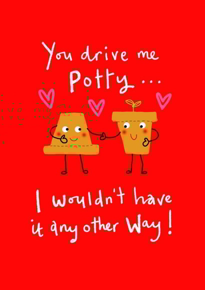 Potty in Love Valentine's created by Lindsay loves to draw