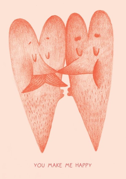 Gay Valentine's Day Cards created by Galina Duk
