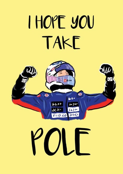 Daniel Ricciardo F1 Valentines card created by Fancy Boy