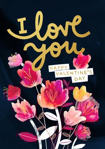 Moody love bouquet created by Alissa Thaler