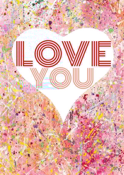 LOVE YOU 1000 created by Dave Sutton
