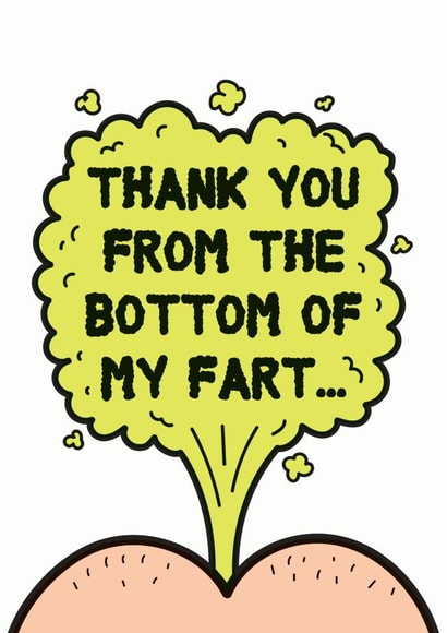 Thank you card created by Jimmy Bants