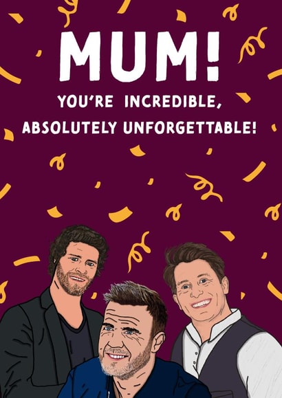 Mum Take That Mother's Day Card created by Cards from Designers