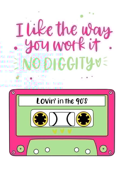 No Diggity created by Mia Loves Letters