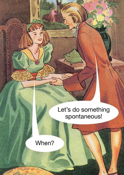 Funny pun based on spontaneous joke on a Ladybird card created by © Ladybird Books Ltd 2025