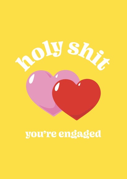 A cheeky, colourful way to say CONGRATS to the newly engaged couple! created by Amy Watkinson