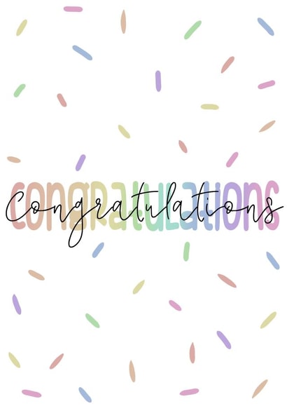 Congratulations  created by The Creative Lock