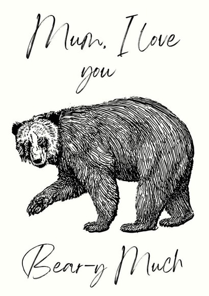 Love You Beary Much Mother's Day Card created by Lilac Hailstorm