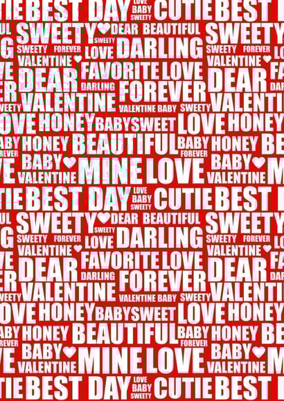 Valentine's Day Greeting Card created by BOO DESIGN