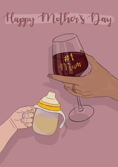 Happy Mother’s Day, Number One Mum created by Serenity Emily