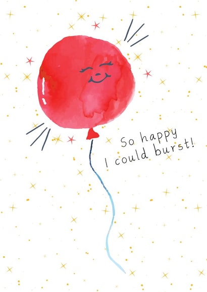 So Happy I Could Burst! created by Hannah Panther Designs