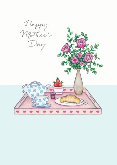 Breakfast Mother's Day Card created by Lottie Murphy