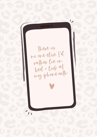 Leopard Phone created by The Posh Paper co.