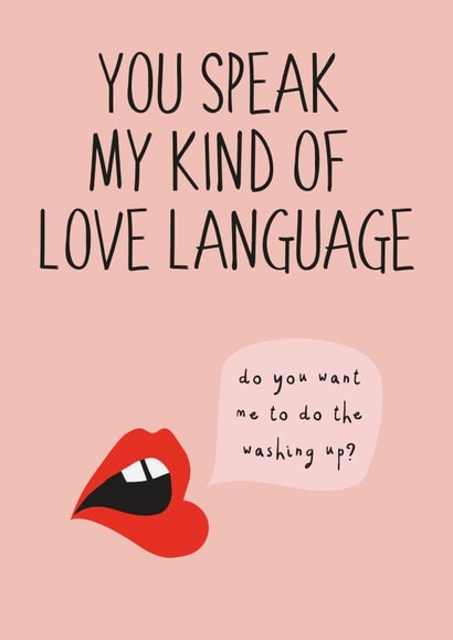 Valentines Day Love Language Washing Up created by Miss Tash