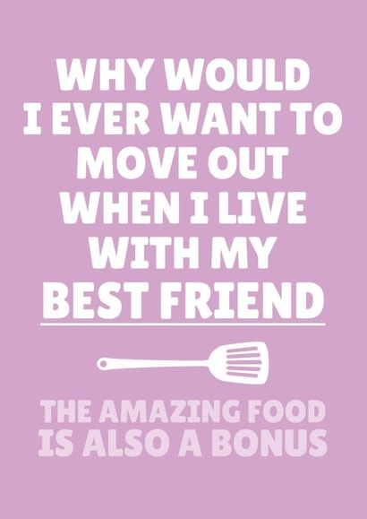 I Live With My Best Friend, The Food is Also a Bonus Mother created by PopDogShop