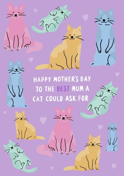 Mother's Day - Best Cat Mum! created by From Deanna