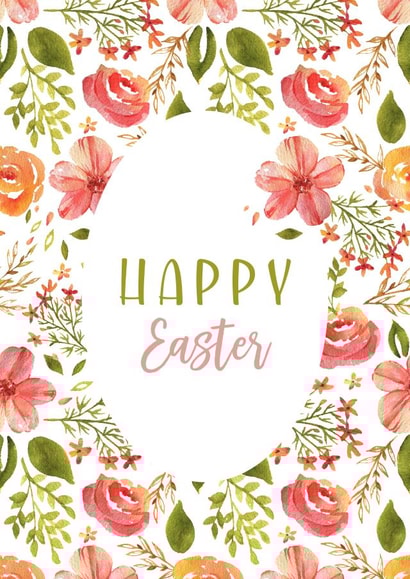 Happy Easter Greeting Card 1000 created by Ana Kobernyk