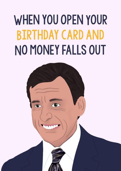 Michael Scott from The Office US Birthday Card created by Em’s Creations