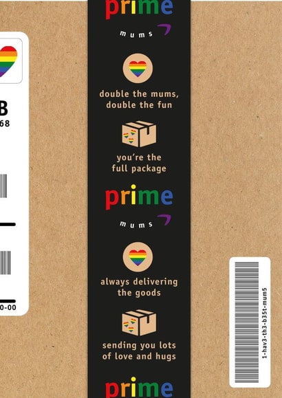 Prime Mums Two Mums Mother's Day Card created by Cards from Designers