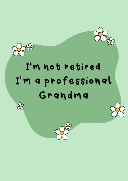 Mother's Day Card for Grandma created by Raptor Designs