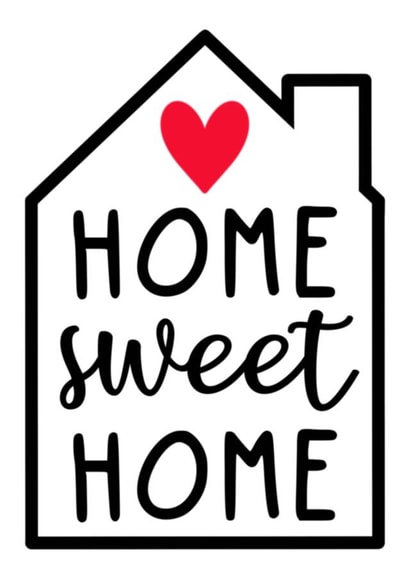 Home is where the heart is - Home Sweet Home created by Charlotte