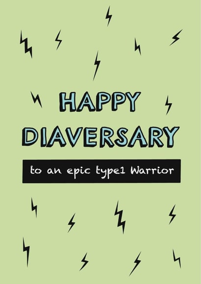 Type1 warrior, Diaversary card created by Urban Collie