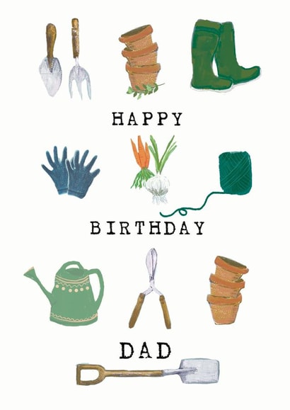 Happy Gardening Dad  created by Pink Pen Studio
