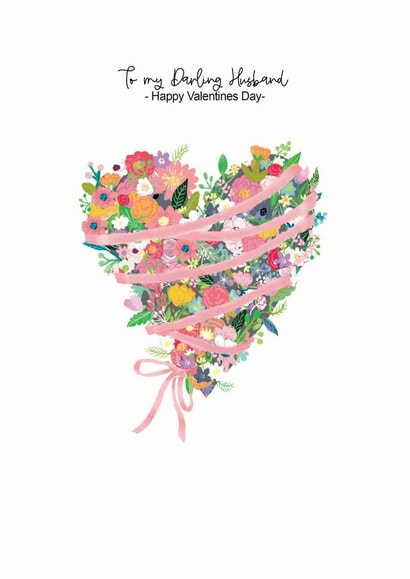 Darling Husband Valentine created by Pink Pen Studio
