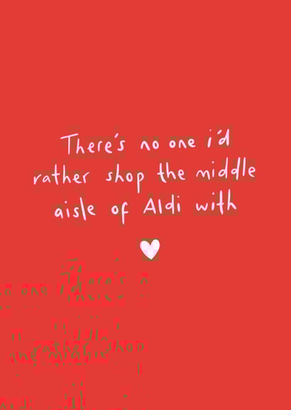 Middle Aisle Of Aldi 1000 created by Nicola Watson